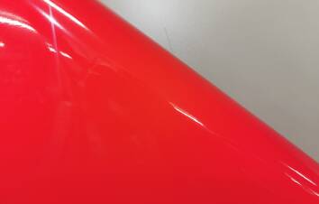 Oracal folia wylewana seria 970 028 RA czerwona  - szerokość 152 cm