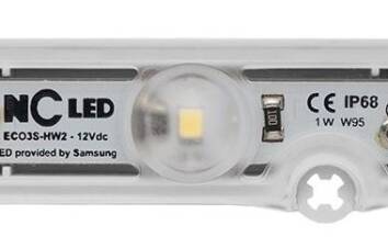 Moduł soczewkowy LED 3-diodowy Samsung 1W