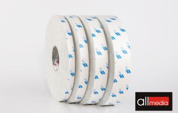 Taśma dwustronnie klejąca piankowa 1811 12/50mb ORABOND biała