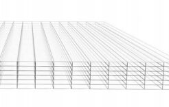 Płyta poliwęglan komorowy 16mm bezbarwny 2,10x7m