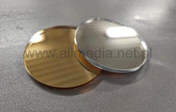 KOŁO OKRĄG z plexi 3mm LUSTRO średnica 60cm