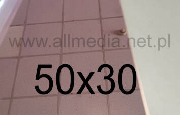 Formatka gotowa plexi PMMA LUSTRO gold rose różowe 3mm 50x30cm