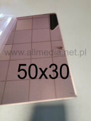 Formatka gotowa plexi PMMA LUSTRO gold rose różowe złoto 3mm 50x30cm