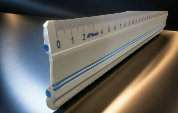 Linijka aluminiowa antypoślizgowa do cięcia - 30cm