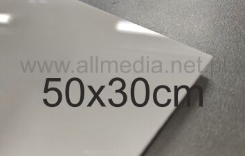 Formatka plexi PMMA biała połysk 5mm 50x30cm
