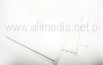 Formatka plexi PMMA biała połysk 5mm 50x30cm