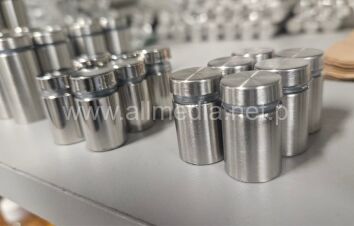 Dystans chrom/satyna 16x30