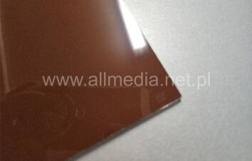 Płyta kompozytowa DIBOND brązowa POŁYSK 150x50 cm