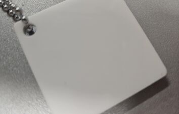 PAKIET 10szt Formatka plexi BIAŁA połysk 3mm 60x30cm