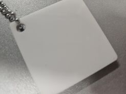 PAKIET 10szt Formatka plexi BIAŁA połysk 3mm 60x30cm