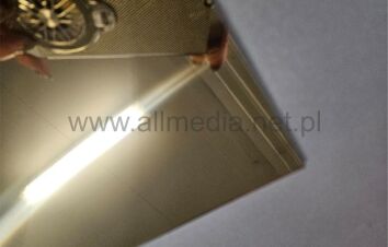 Płyta kompozytowa DIBOND lustro złote 122x50 cm