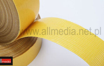 Taśma dwustronnie klejąca 19/50mb MOCNA zbrojona ORABOND papierowy podkład