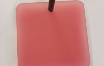 Formatka plexi szroniona różowa dual satin 3mm 50x30cm