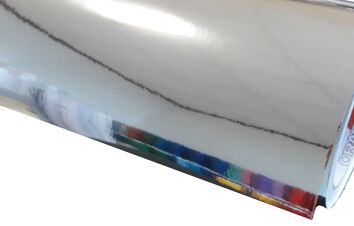 Oracal folia srebrna chrom lustro 352 001 23mic szer. 1m 25cm