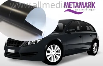 Folia Metamark czarna mat RA z kanalikiem 1,52 m2