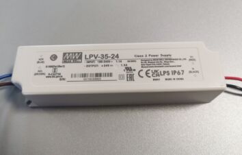 Zasilacz hermetyczny plastic case 35W 24V