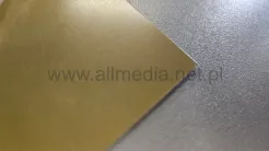 Laminat grawerski aluminium 0,55mm złoty/ czarny 30x60cm