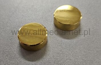 Nakładka PIKI plexi chrom złoty dystans 18mm 4szt