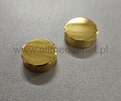 Nakładka PIKI plexi chrom złoty dystans 18mm 4szt