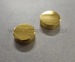Nakładka PIKI plexi chrom złoty dystans 19mm 4szt