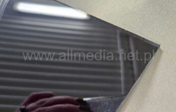 Formatka gotowa plexi PMMA LUSTRO czarne SZARE 3mm 100x100cm