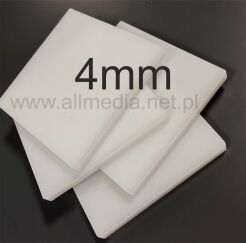 Płyta plexi PMMA mleczna (OPAL) 4mm na wymiar