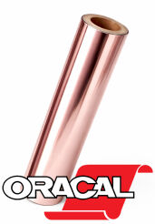 Oracal folia chrom lustro różowe złoto 1,26 0,5mb gold rose 351 931