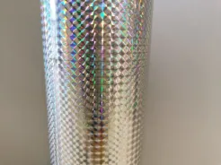 Folia samoprzylepna rainbow pryzmatyczna mozaika HOLO szer 0,61 50cm