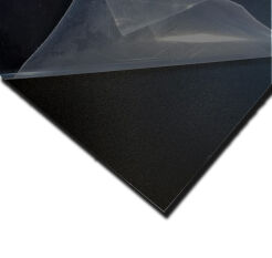 Formatka plexi PMMA czarna MAT / połysk 3mm 54x44cm WYPRZEDAŻ