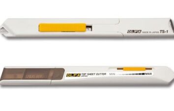 Nożyk segmentowy OLFA model TS-1 jednowarstwowy