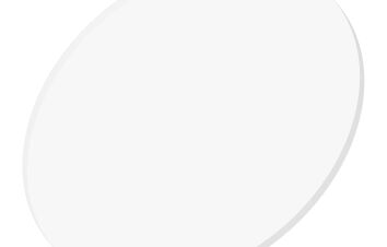 KOŁO OKRĄG z plexi biała POŁYSK 3mm śr. 60cm 2szT PROMOCJA