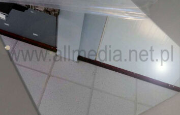 Formatka plexi LUSTRO SREBRNE samoprzylepne 0,8mm 50x30cm