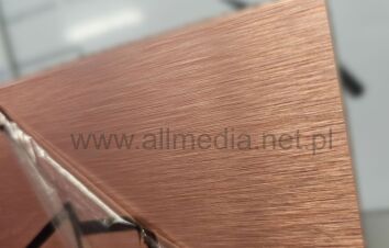 Płyta kompozytowa DIBOND miedziany szczotkowany 122x50 cm
