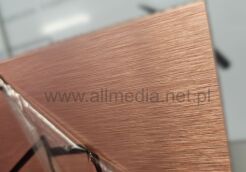 Płyta kompozytowa DIBOND miedziany szczotkowany 122x50 cm