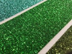 Folia Flex GLITTER brokat zielony 0,5m 25cm