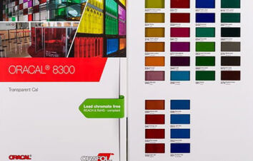 Oracal folia witrażowa seria 8300 do wyboru - szer 1m - 25cm