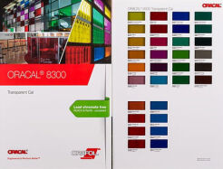 Oracal folia witrażowa seria 8300 do wyboru - szer 1m - 25cm