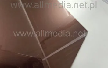Formatka plexi BRĄZOWA metalizowana 3mm 100x100cm