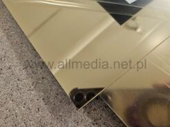 Płyta HIPS podłoga 1mm lustro złote 2x1m dekoracja