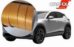 Oracal folia wylewana seria 975 złoty CARBON - szerokość 152 cm