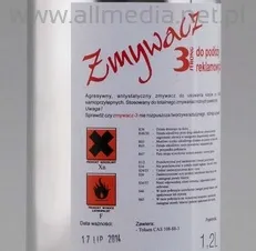 Zmywacz 3 do usuwania kleju - agresywny 1.2l