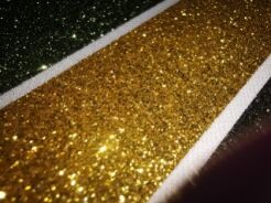 Folia Flex GLITTER brokat złota 0,5m 25cm 