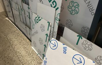 Wyprzedaż płyt kompozytowych dibond różne formaty m2