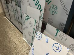 Wyprzedaż płyt kompozytowych dibond różne formaty m2