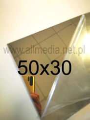 Formatka gotowa plexi PMMA LUSTRO złote jasne 3mm 50x30cm