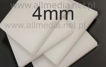 Płyta plexi PMMA mleczna (OPAL) 4mm 3,05x2,05 cała płyta
