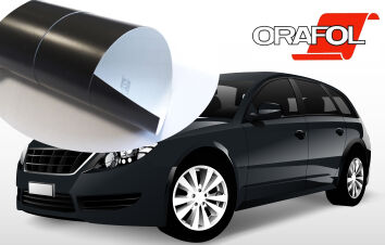 Oracal folia wylewana seria 970 070 RA czarna matowa - szer 152 cm 10cm