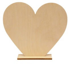 Duże serce ze sklejka nagroda podziękowanie drewniana GRAWER napis