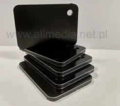 Płyta kompozytowa DIBOND czarna połysk/mat 3mm 1,5x3,05m cała płyta
