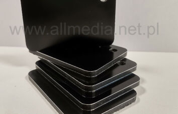 Płyta kompozytowa DIBOND czarna połysk na wymiar